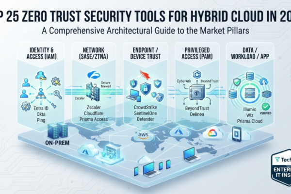 Top 25 Zero Trust Security Tools for Hybrid Cloud in 2026