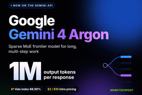 google-releases-gemini-4-argon-api-with-1m-token-output-limit